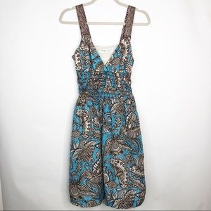 Trina Turk Toucon Obon Silk Dress sz 8